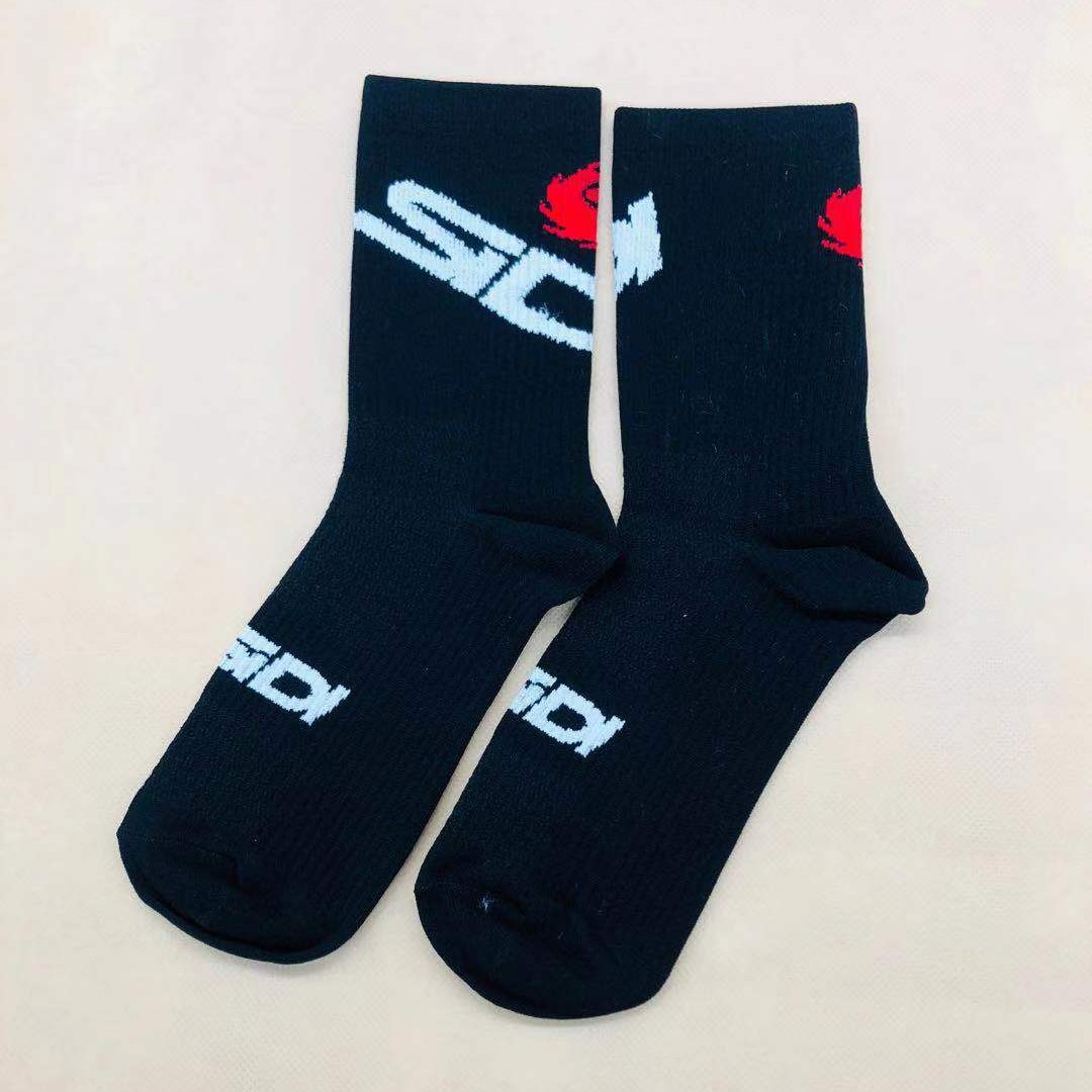 2 Color SD Socks Black