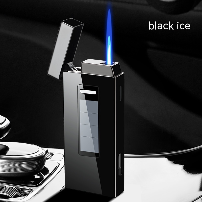 Creative Double Layer Electroplating Solar Energy Charging Lighter
