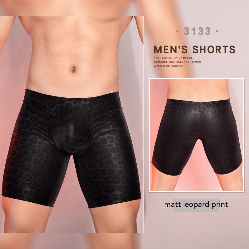 Matt Leopard Print