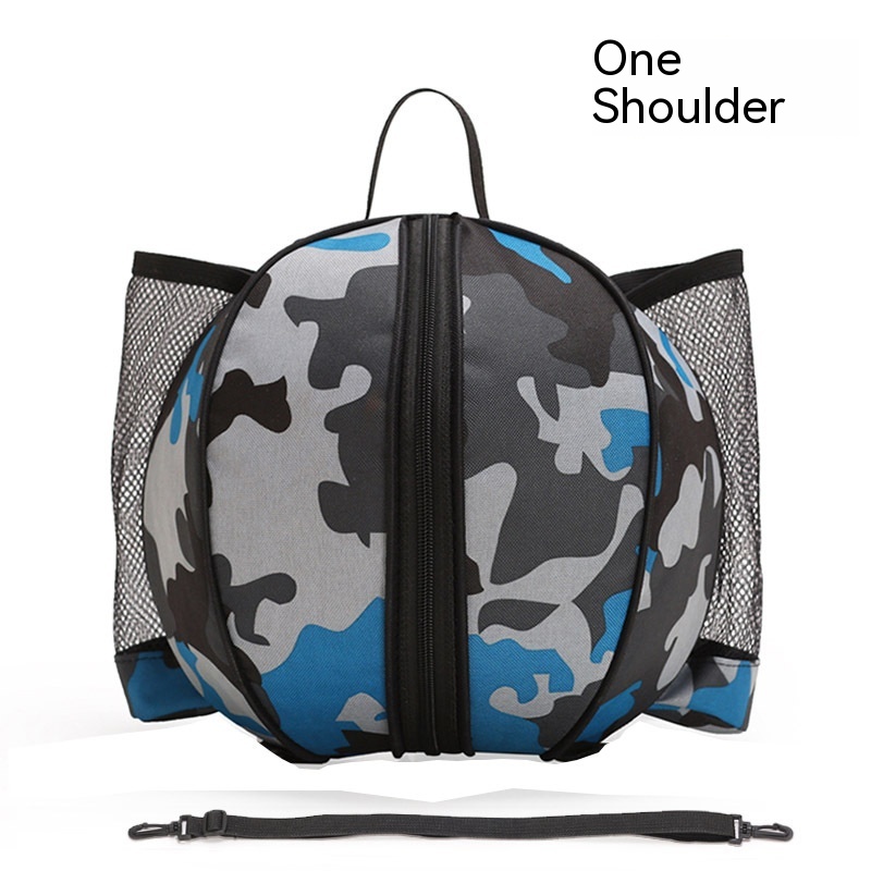 Camouflage Blue Shoulder