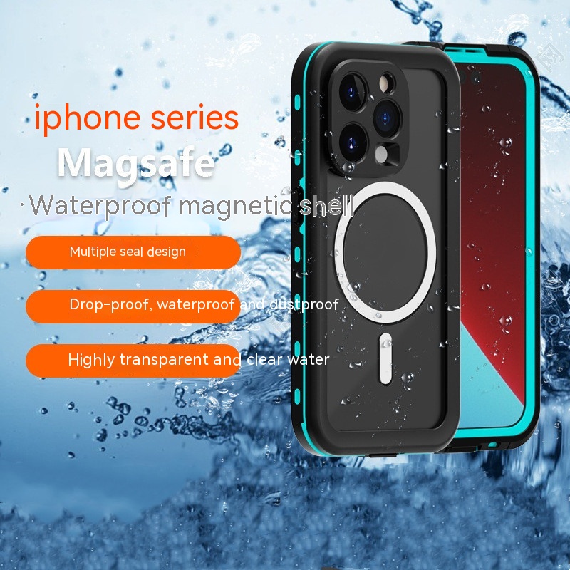 MagSafe Wireless Charger Magnetic Mobile Phone Transparent All-inclusive