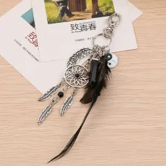 European And American Dreamcatcher Gossip Car Key Ring - Style 3 - View 1