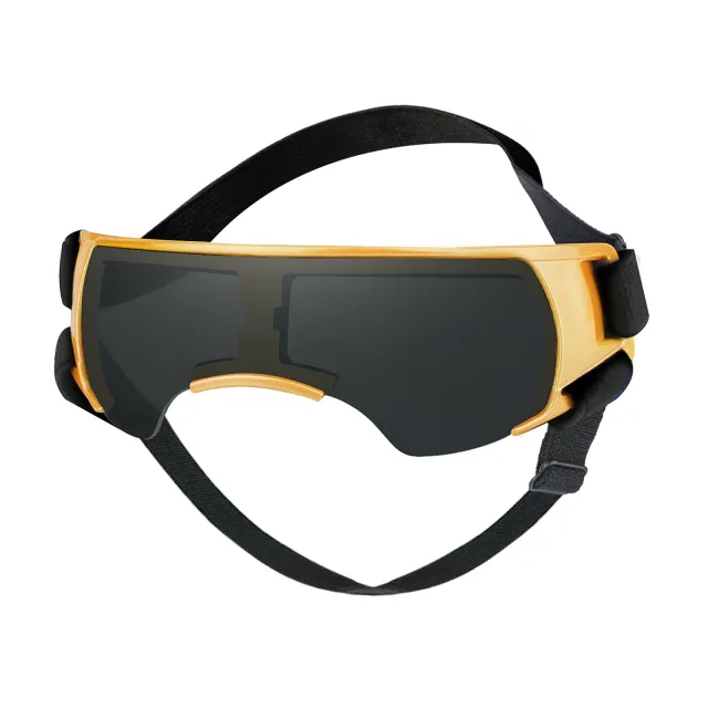 Dog Sun proof Sun proof UV proof Goggles Golden - Shop at LoveMi