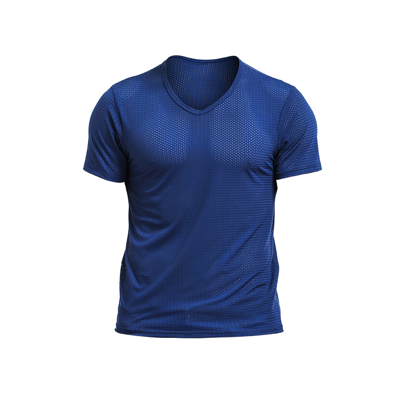 Sapphire Blue V Neck