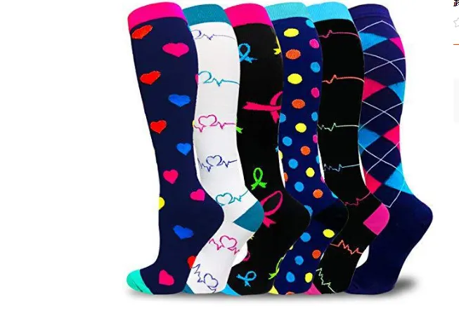 Outdoor Sports Long Tube Pressure Socks - Combination23-L Xl