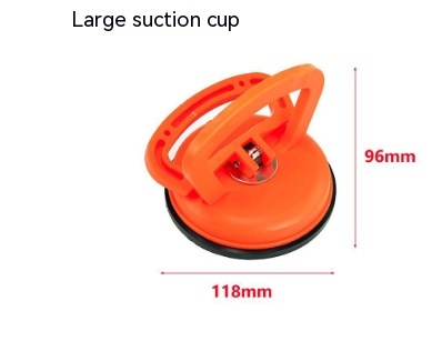 Orange large tensilesuctioncup