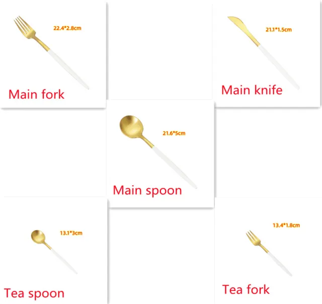 304 Stainless Steel Western Cutlery Knife Fork And Spoon Set1 - Shop at LoveMi