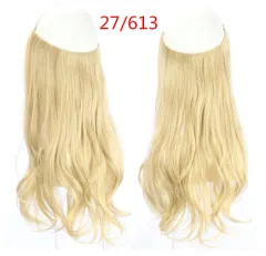 Women's Fishing Line Long Curly Large Wave Hair Extensions - Style27.613 - View 1