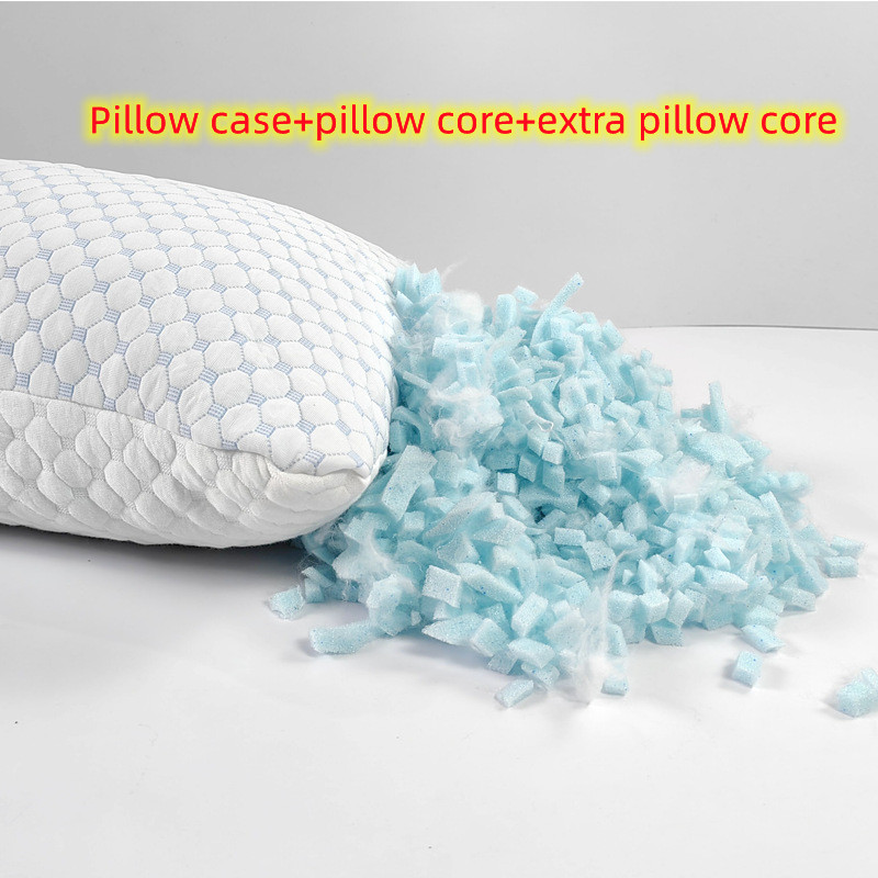 White Blue with filling cotton