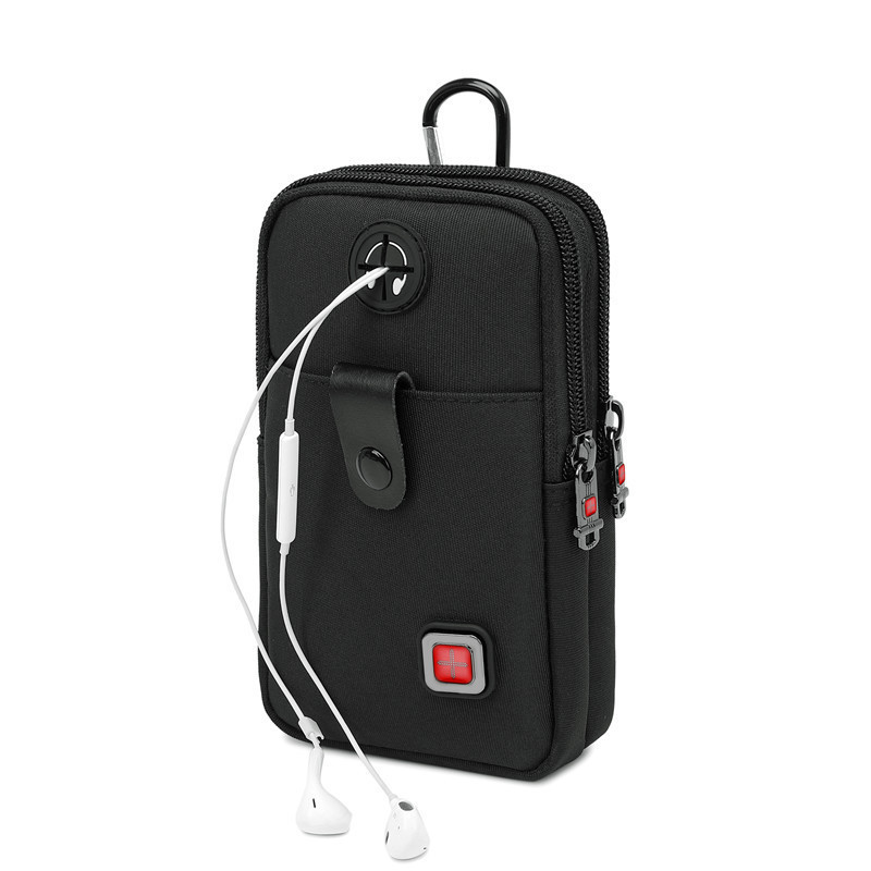 New Belt Waterproof Phone Bag Vertical Crossbody Small Bag For Men