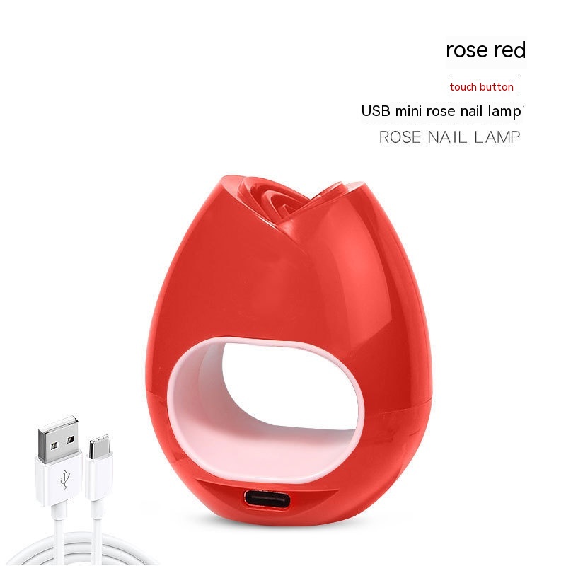 Rose Lamp Red