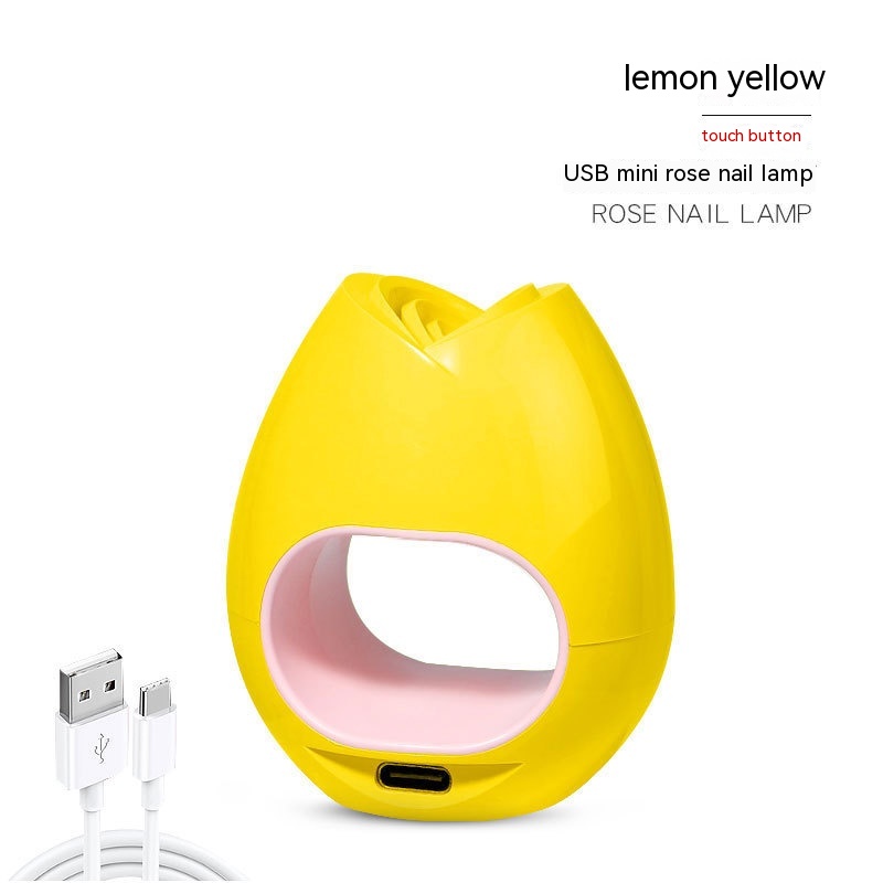 Rose Lamp Yellow