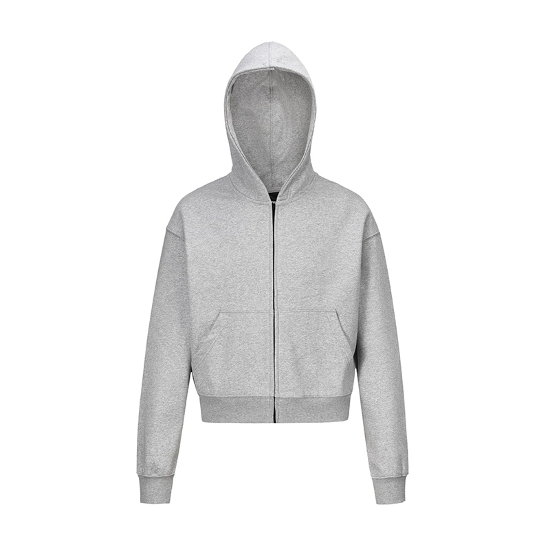 Grey zipper