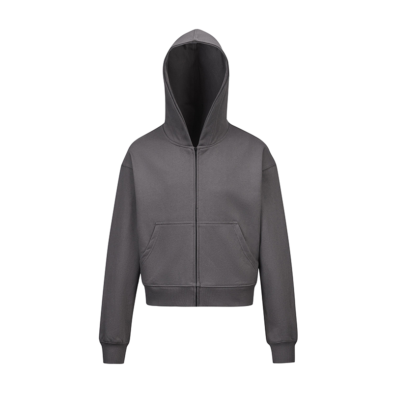 Dark gray zipper