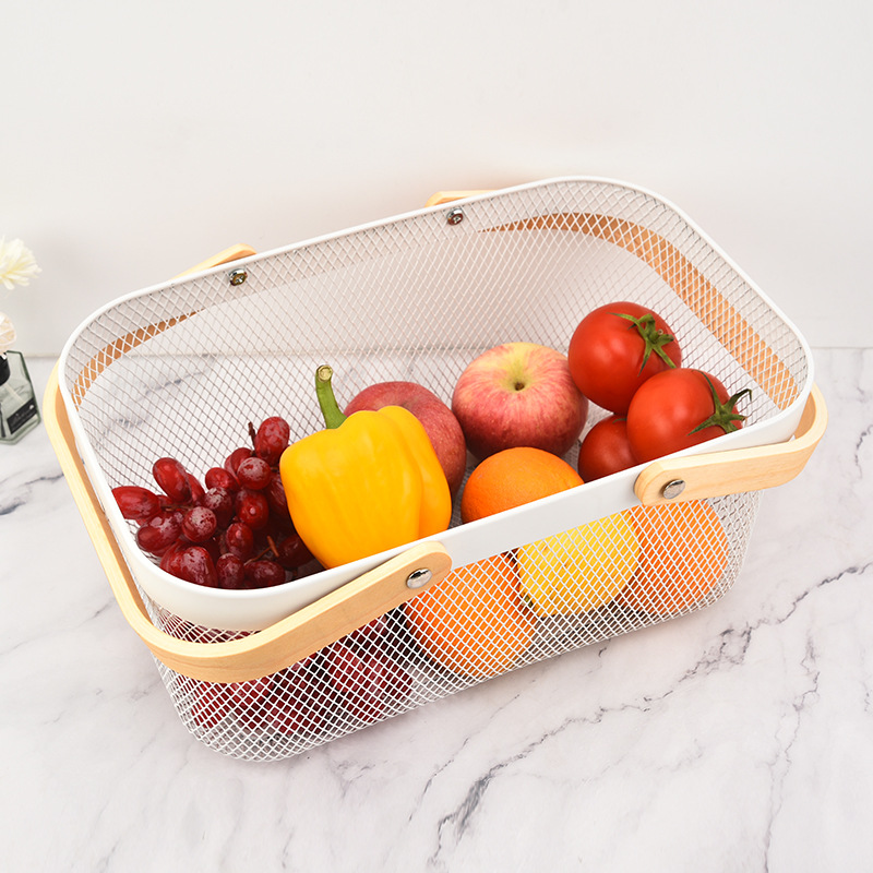 Metal Family Storage Basket