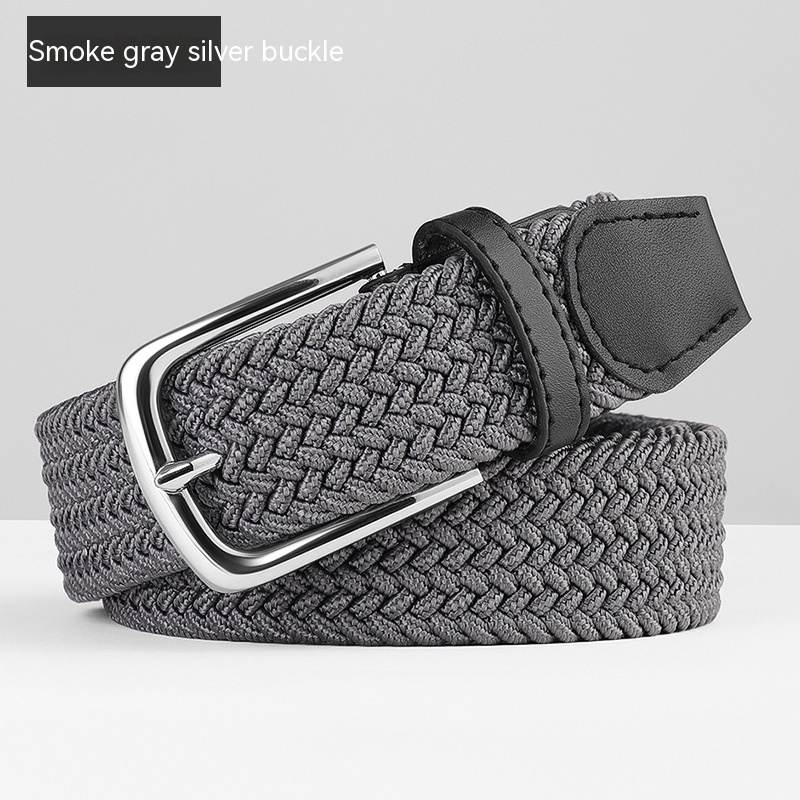 Smoky Gray Silver Buckle