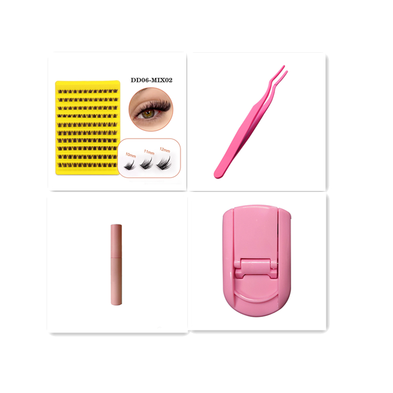 Pink bottle of white glue set3