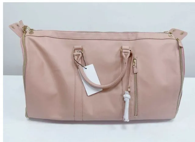 Women's Handbag Folding Suit Bag Waterproof Clothes Totes Pink - Shop at LoveMi