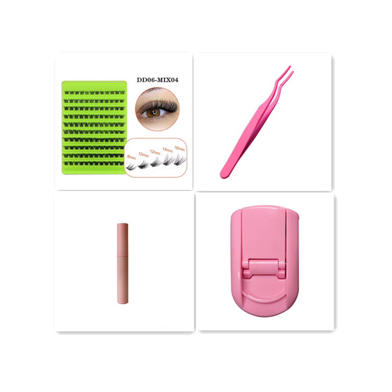 Pink bottle of white glue set2
