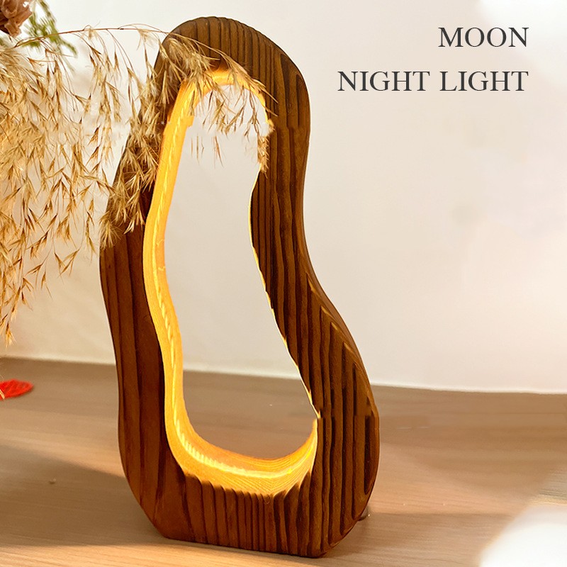 Pine Carbonized Warm Light