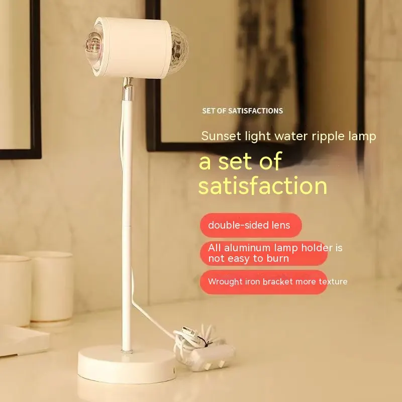 Dynamic Water Ripple Atmosphere Table Lamp Bedroom Small Night