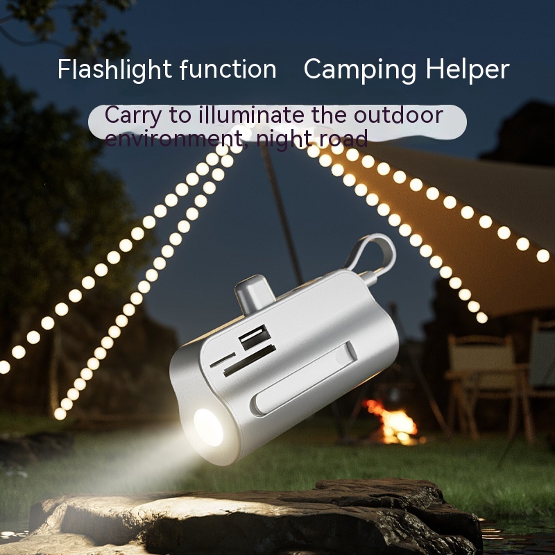 5000 MA Power Bank 22.5W Fast Charge Comes With Lanyard. 4