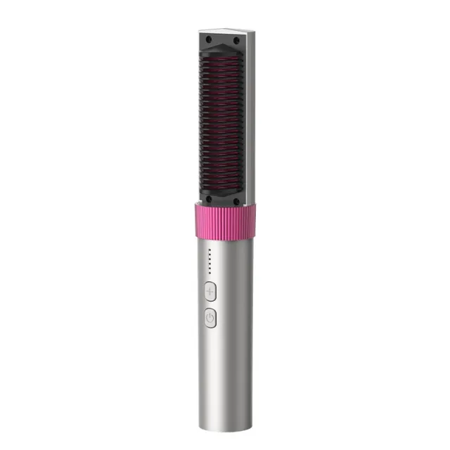 Charging Portable Wireless Straight Comb Anion Does Not Hurt Hair Wireless Charging Purple - Shop at LoveMi