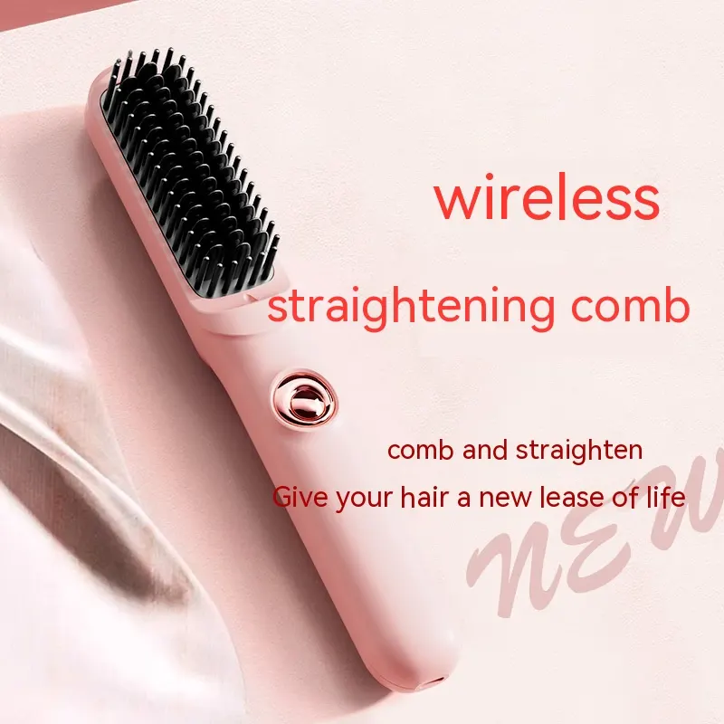 Wireless Straight Comb Anion Does Not Hurt Hair Portable