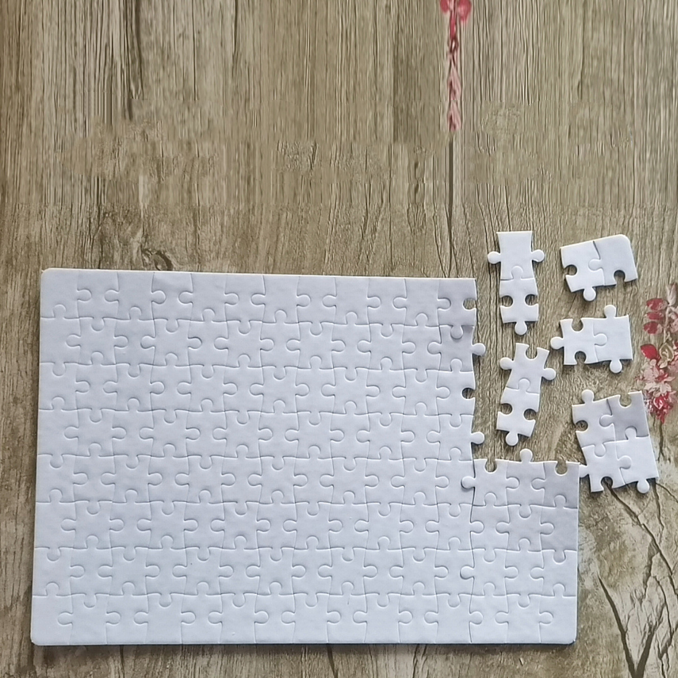 A4 Blank Pearlescent Puzzle Thermal Transfer DIY