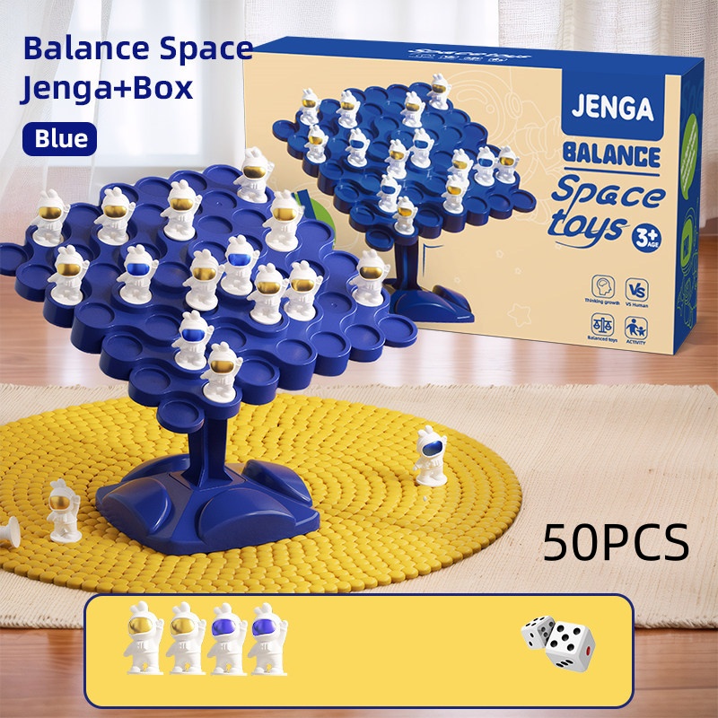 50 Dice Of Blue Spaceman