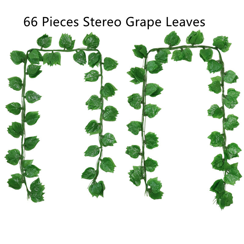 66 Pieces Stereo Grape Leaves