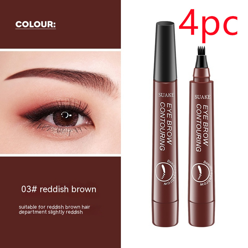 Red Brown 4pcs