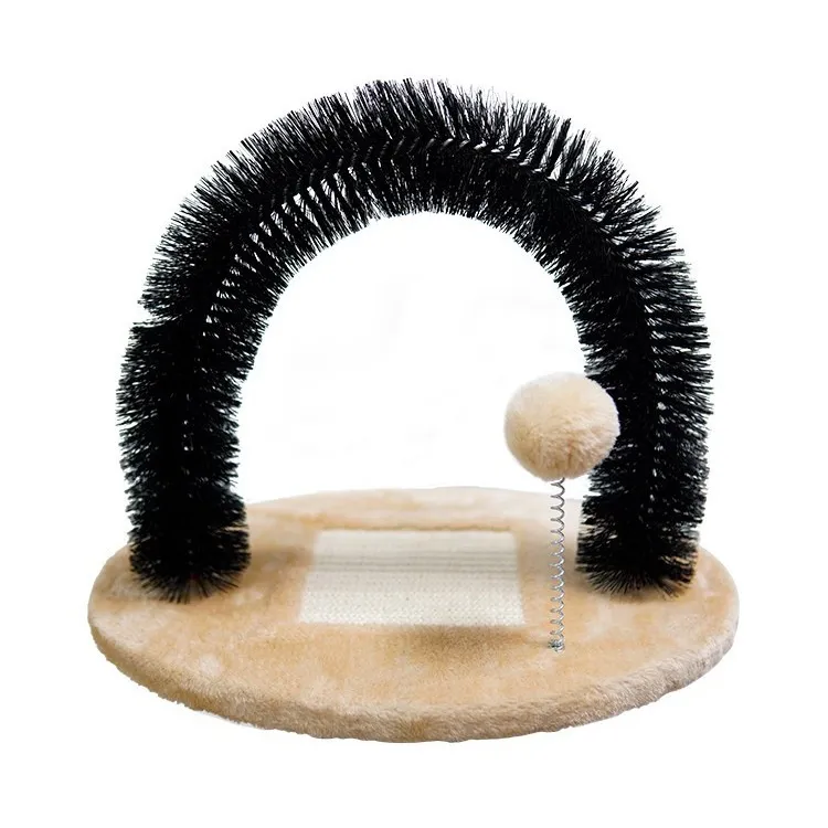Cat Climbing Frame Toy Grinding Claw - Beige Brown - View 1