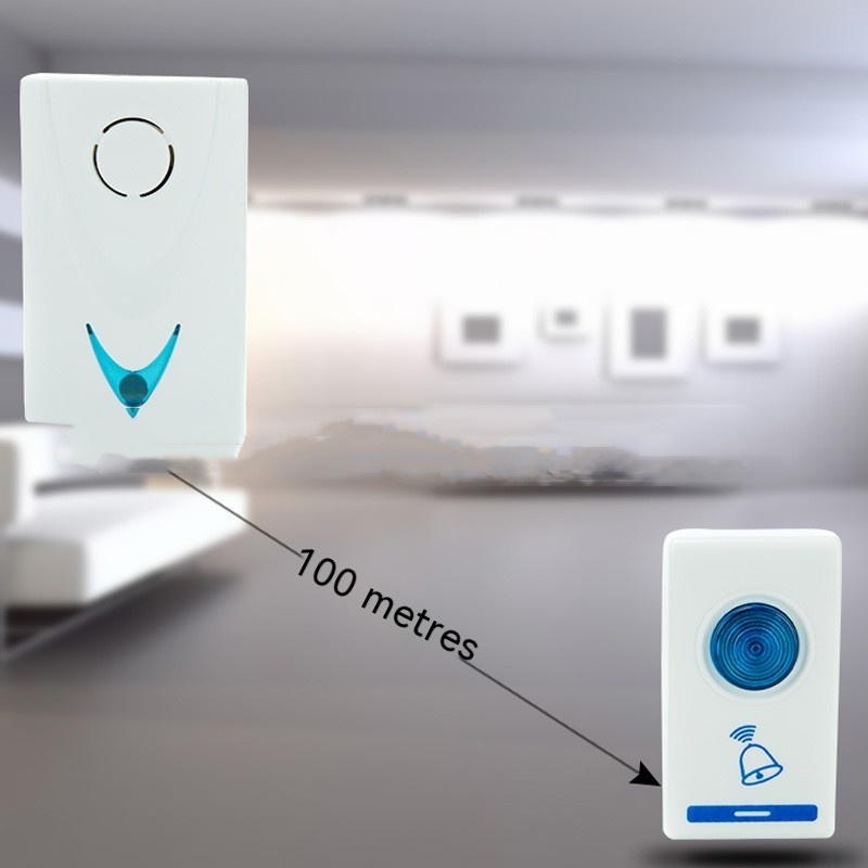 Wireless Doorbell Digital Analog 110V Electrical Appliance 32 Ringtones