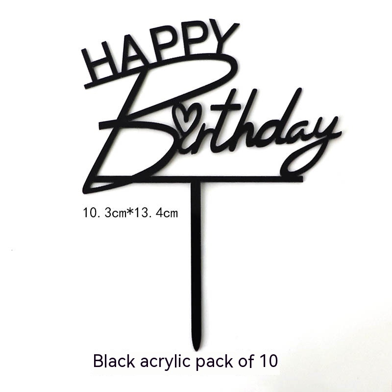 Happy Birthday Black