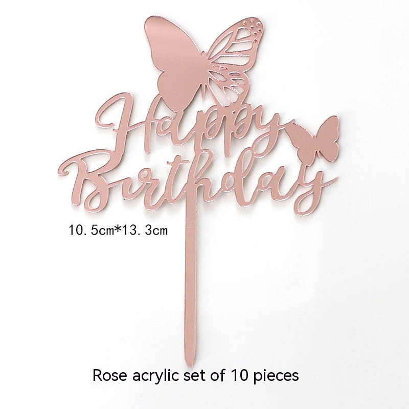 Butterfly HB Rose Gold