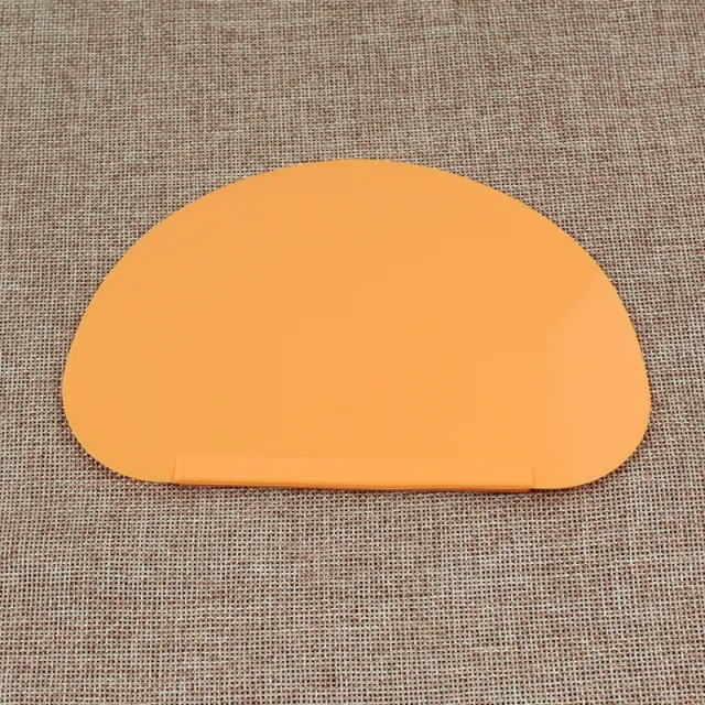 Soft Semi circular Scraper DIY Cream Scraper Orange - Shop at LoveMi