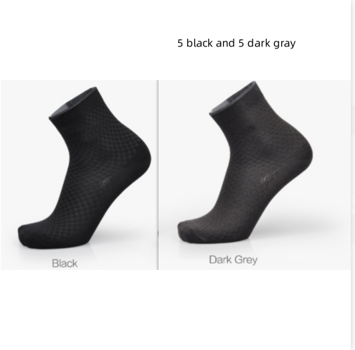 5black and 5dark gray