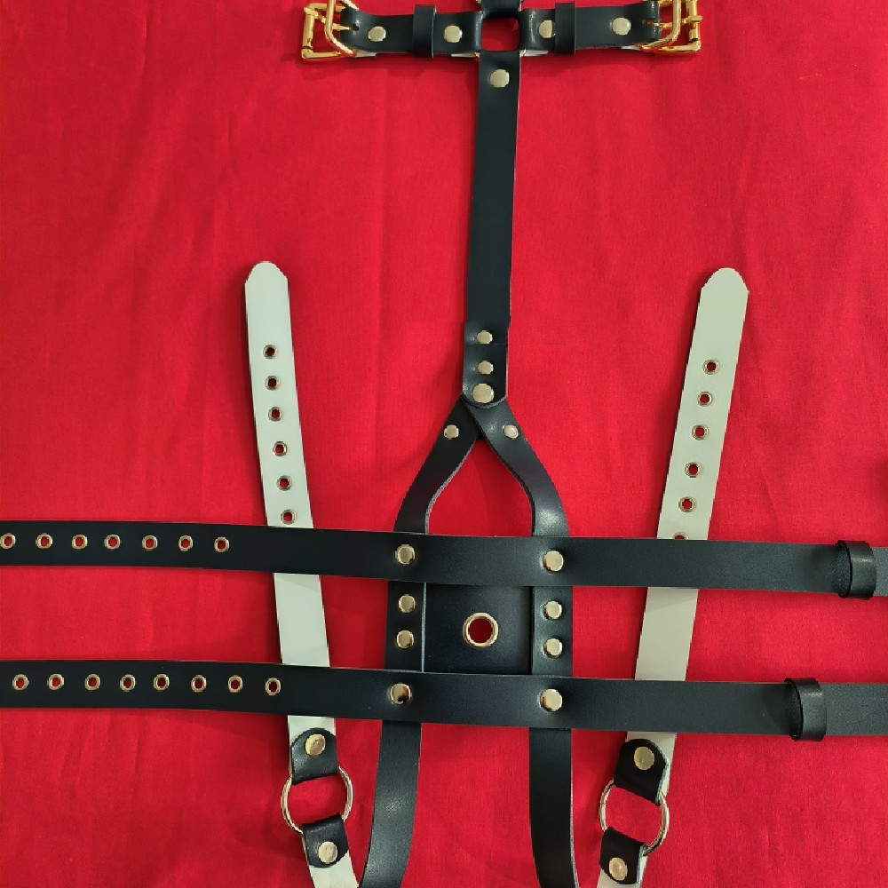 Stopper Inflatable Harness Type Mouth Plug 4