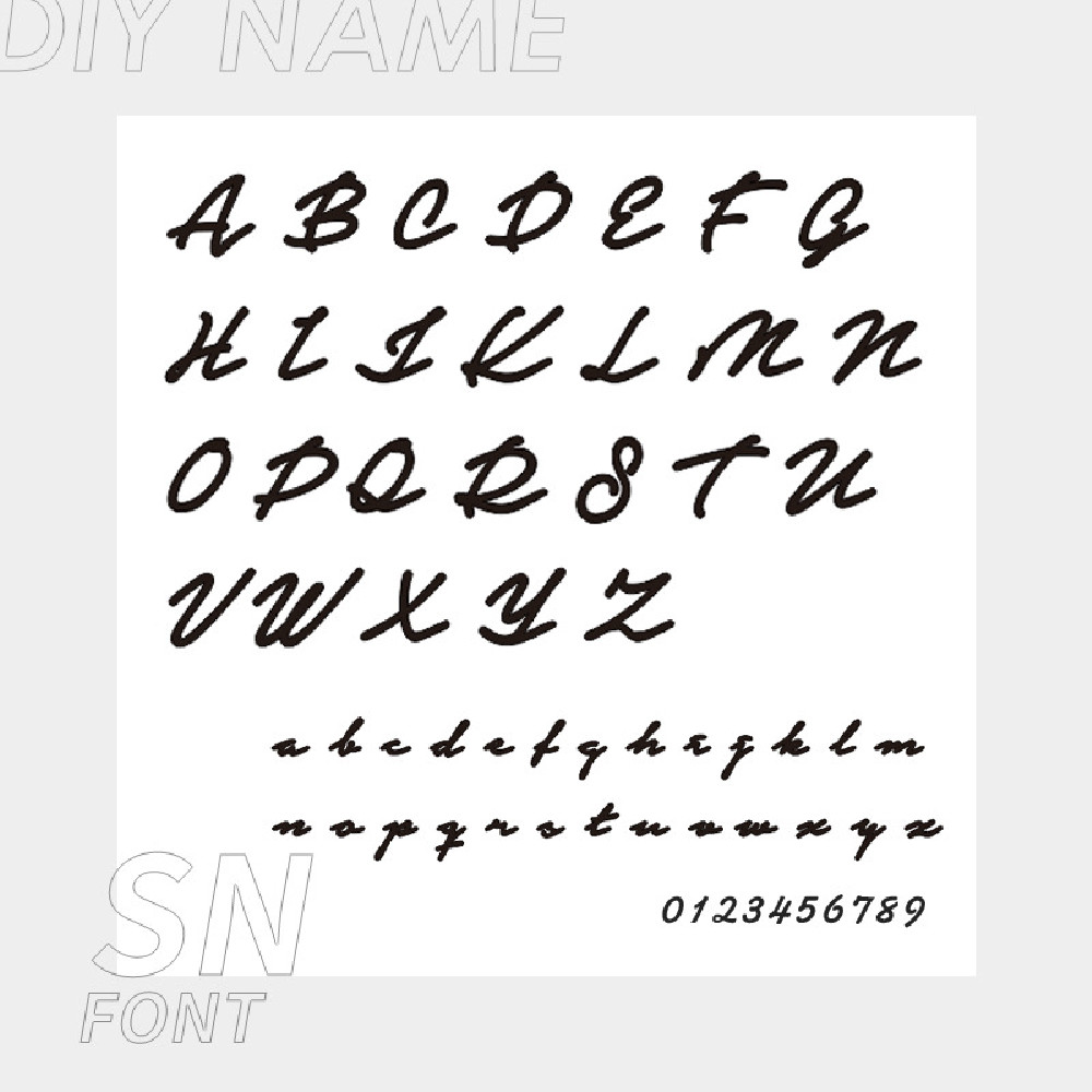 SN font