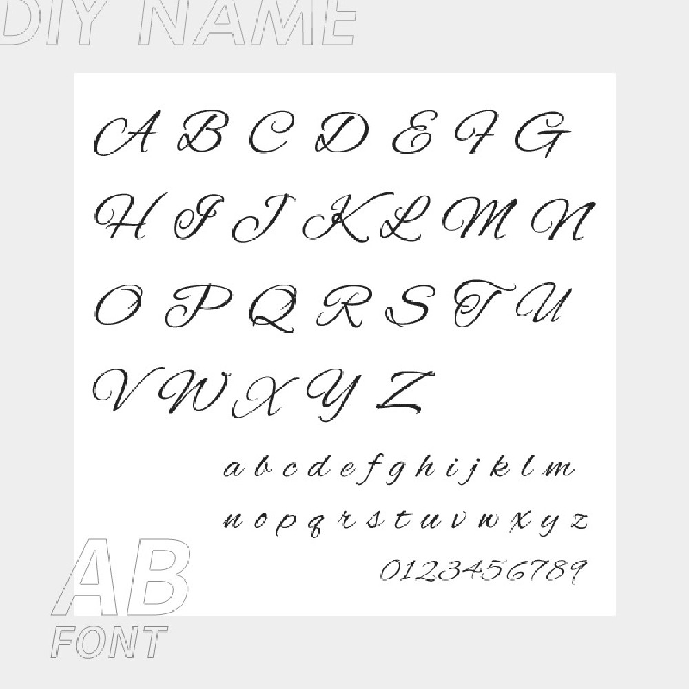 AB font