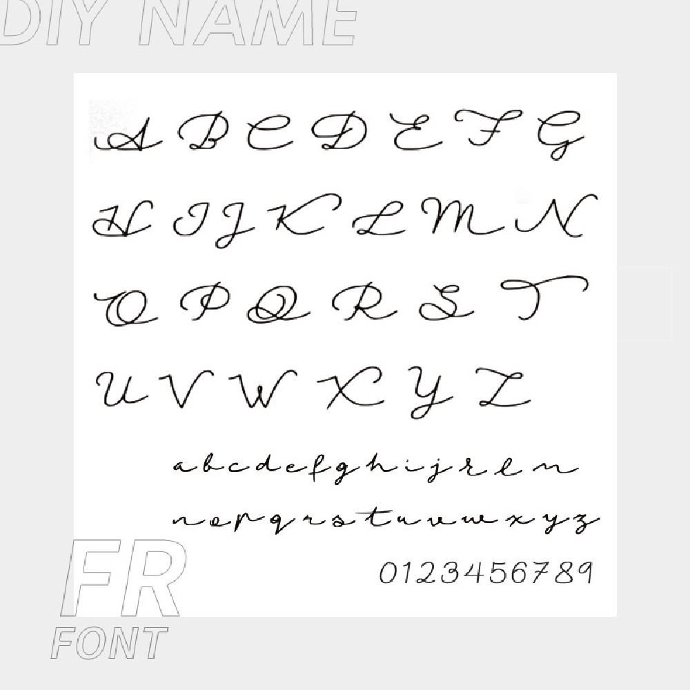 FR font