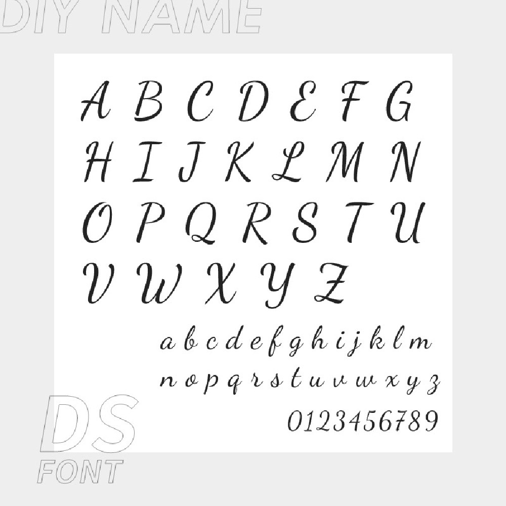 DS font