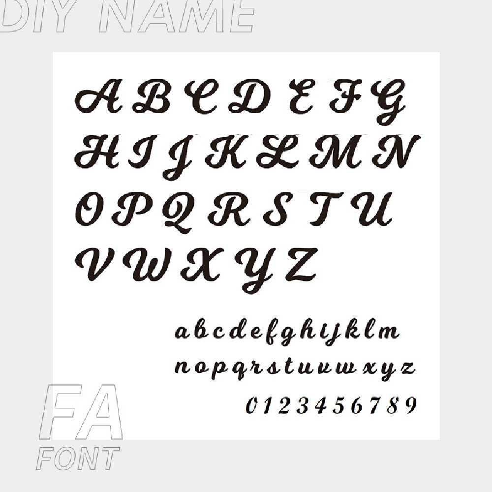 FA font