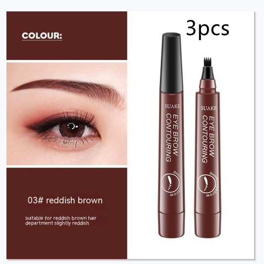 Red Brown 3pcs