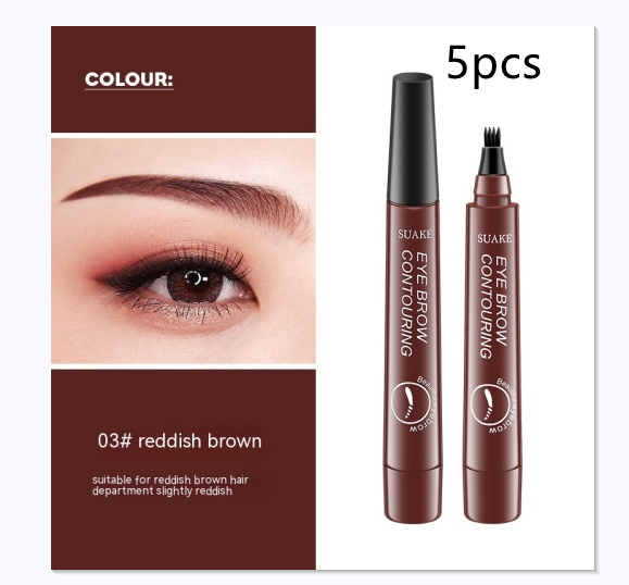 Red Brown 5pcs