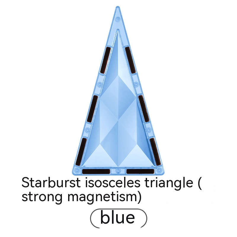 Isosceles Triangle Blue