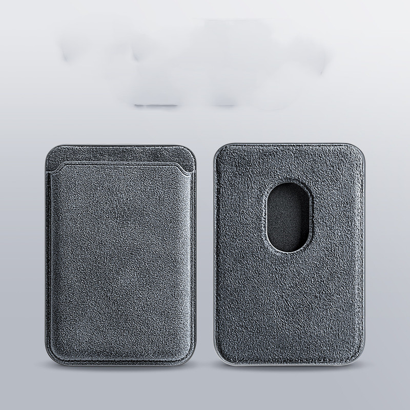 Suede Phone Magnetic Wireless Charger High-end Protective Case - Image 12