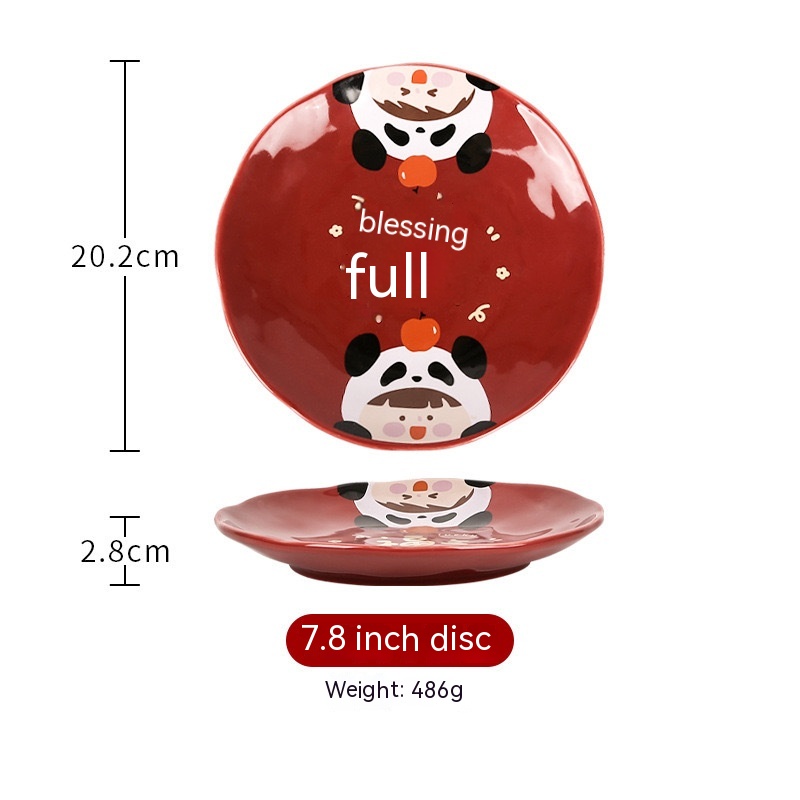 Panda 7.8Inch Plate