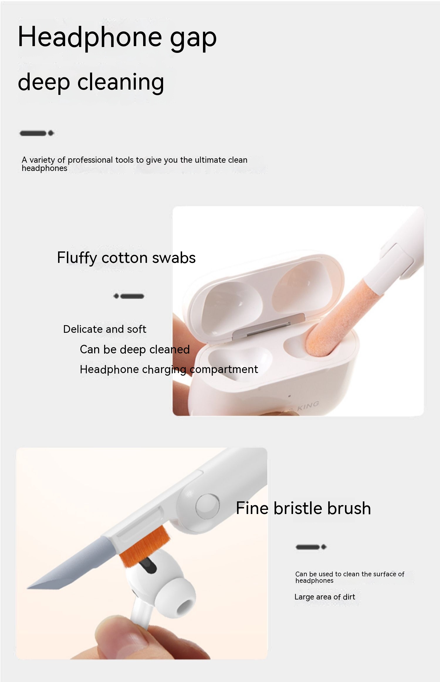 Multi Functional Keyboard Cleaning Tool Screen Specific - Image 3